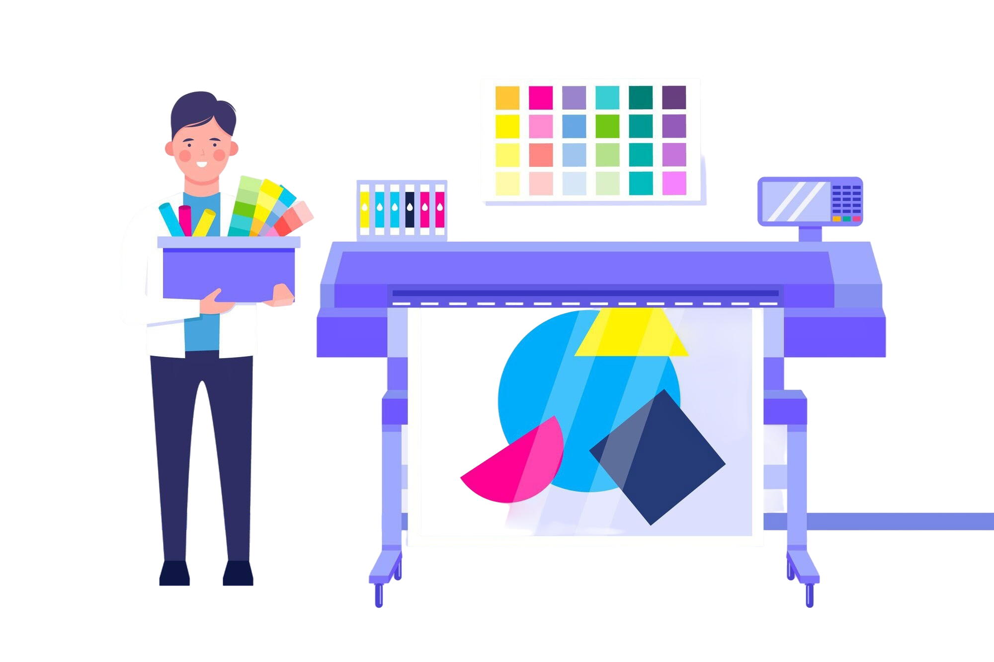 Flex printing showcase
